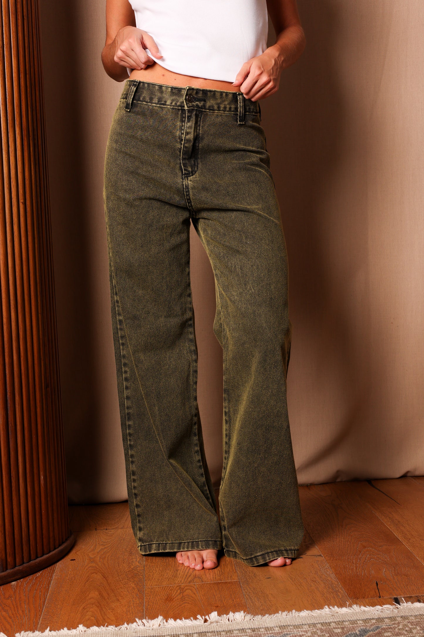 Jean Frappuccino Green