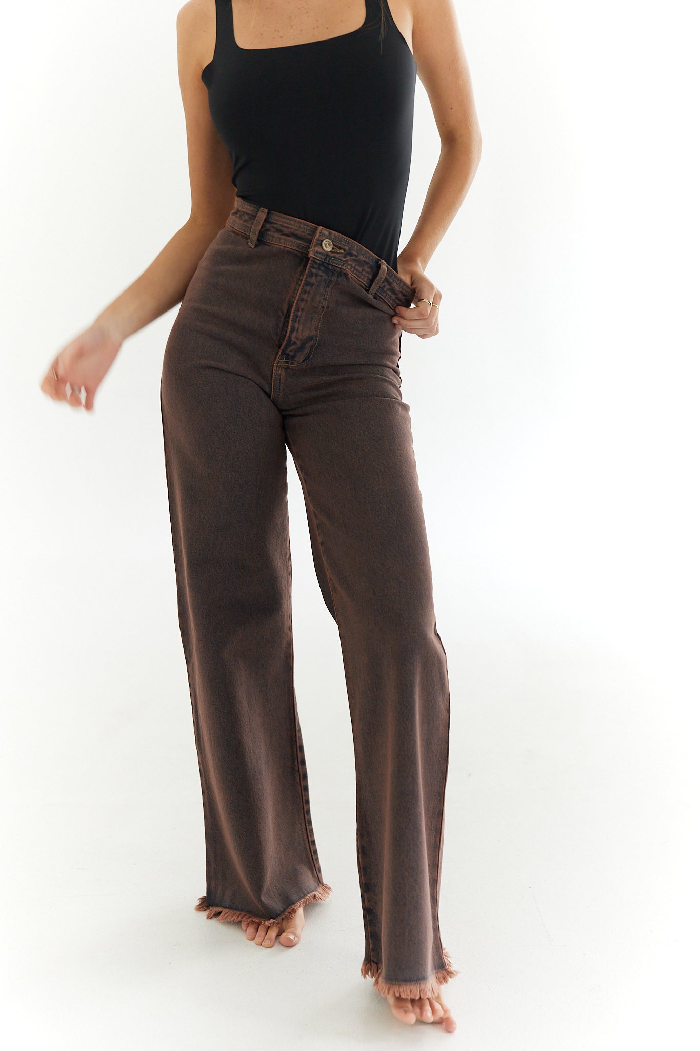 Jean Mocha Pink