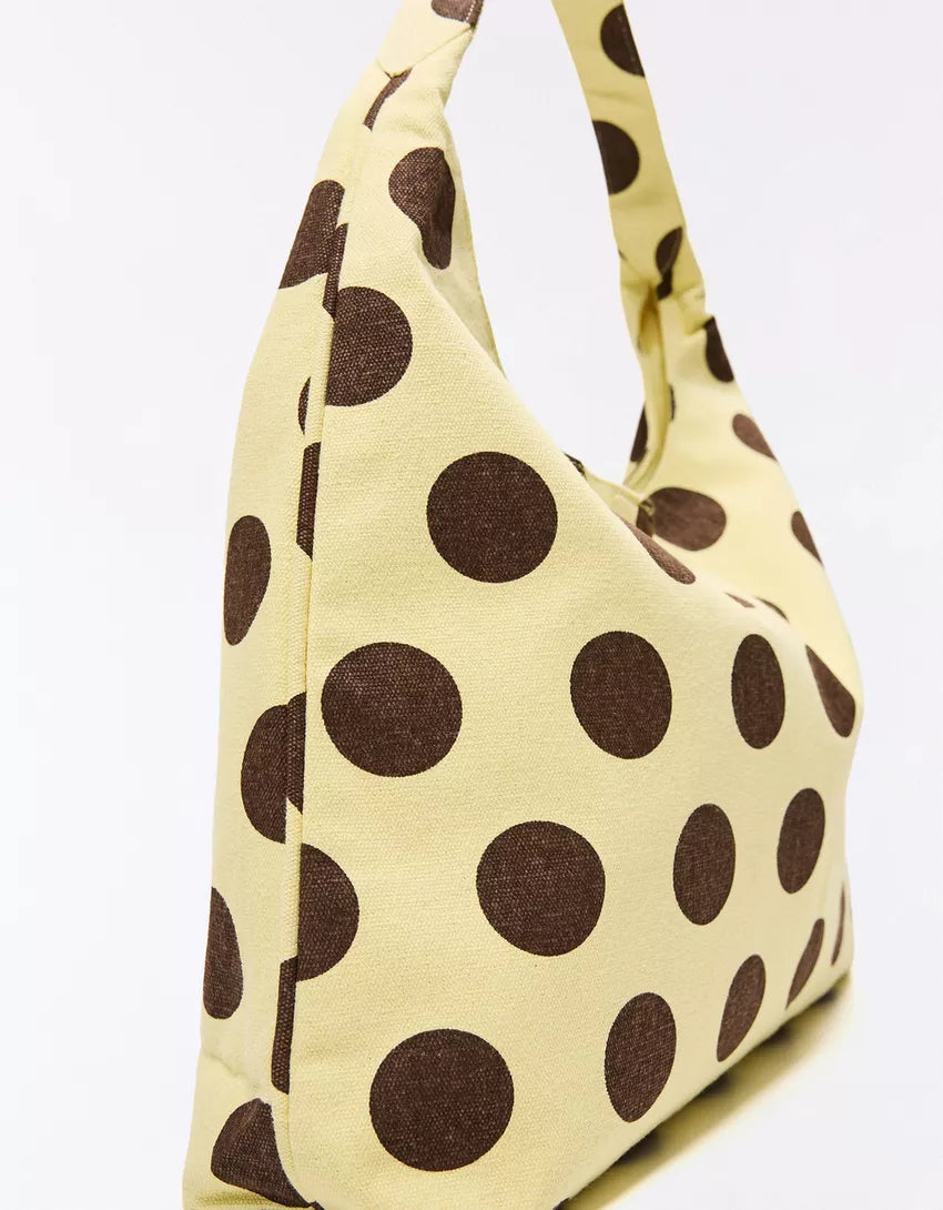 polka dot bag